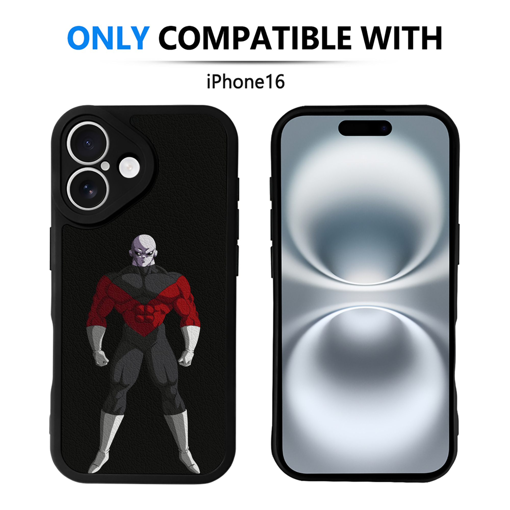 （画像用） ドラゴンボール DRAGON BALL 【iPhone 16シリーズ対応】シリコンスマホケース（レザー調） 材質：シリコン